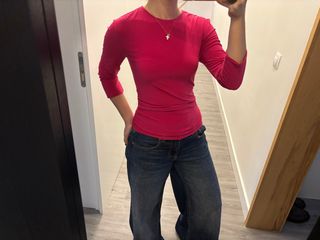 Top Fucsia Zara
