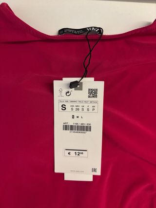 Top Fucsia Zara