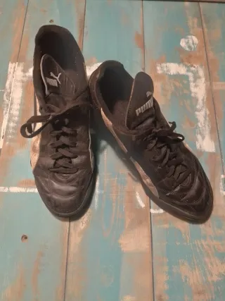 Zapatillas Puma Futbol Negro