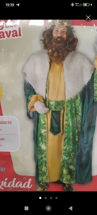 Lote 3 Reyes Magos Carnaval Nuevos