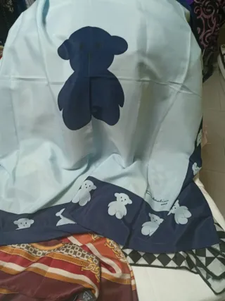 Lote pañuelos seda estampados