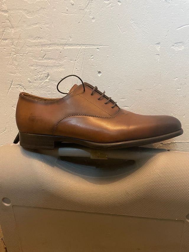 Zapato de vestir Zara Marrón Hombre