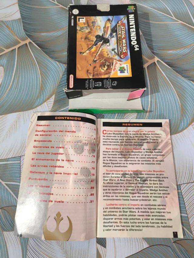 ✨Star Wars Rogue Squadron ☢️ Nintendo 64✨
