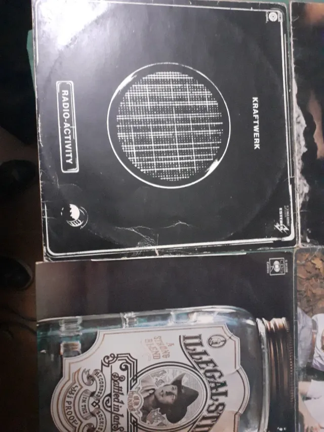 Lote 6 Vinilos LP: Kraftwerk, Uriah Heep, etc.