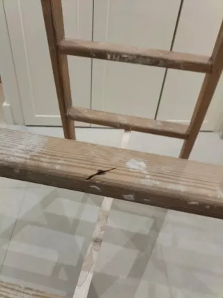 Escalera madera Vallés 5 peldaños