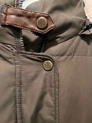 Abrigo plumífero Ralph Lauren marrón