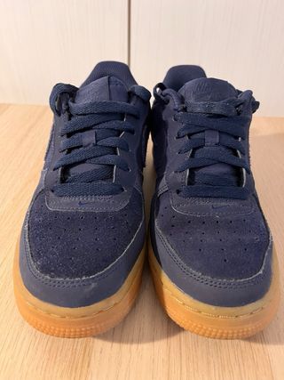 Nike Air Force 1 '07 Blu/Marrone