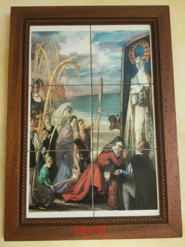 Cerámica Arca de la Virgen y Cantó Elche