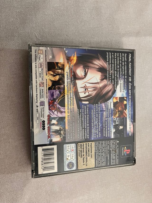 Final Fantasy VIII PAL España PS1