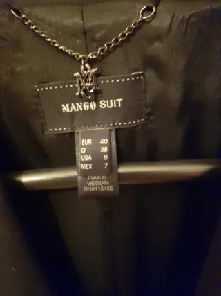 Chaqueta Blazer Negra