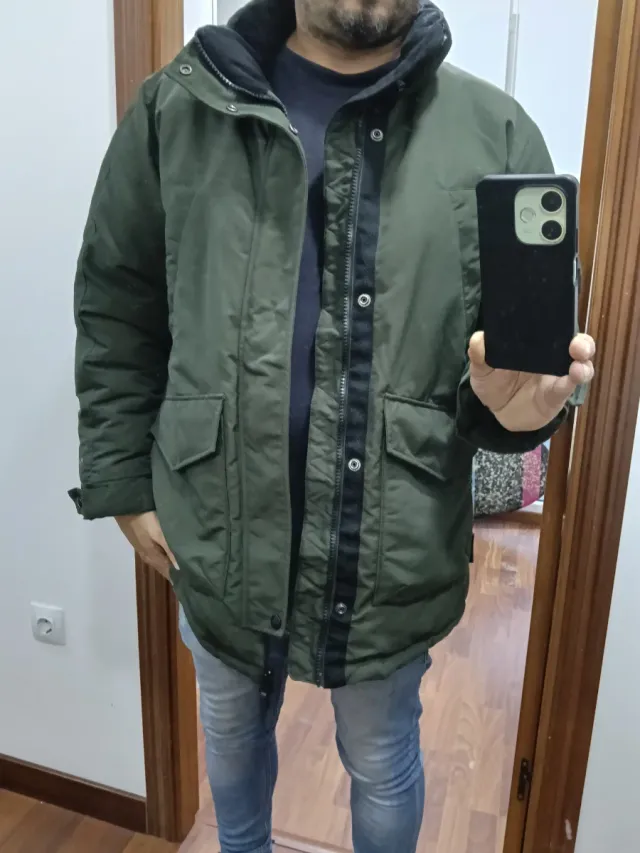 Chaqueta Pull and Bear verde militar