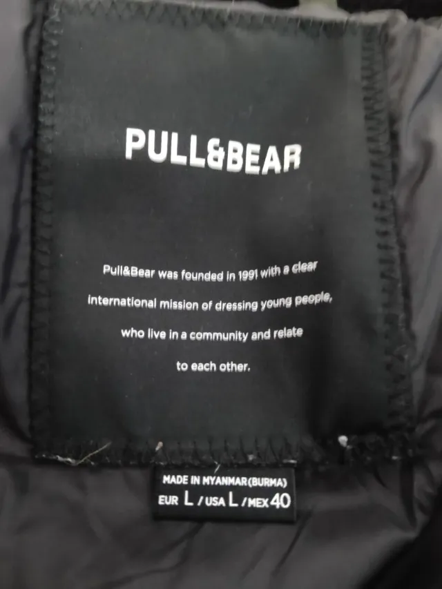 Chaqueta Pull and Bear verde militar