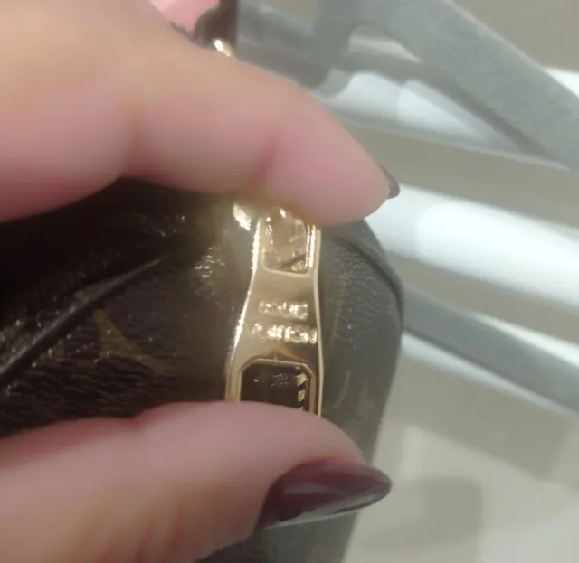 Ocasión! Coqueto bolso marrón y rosa nuevo.