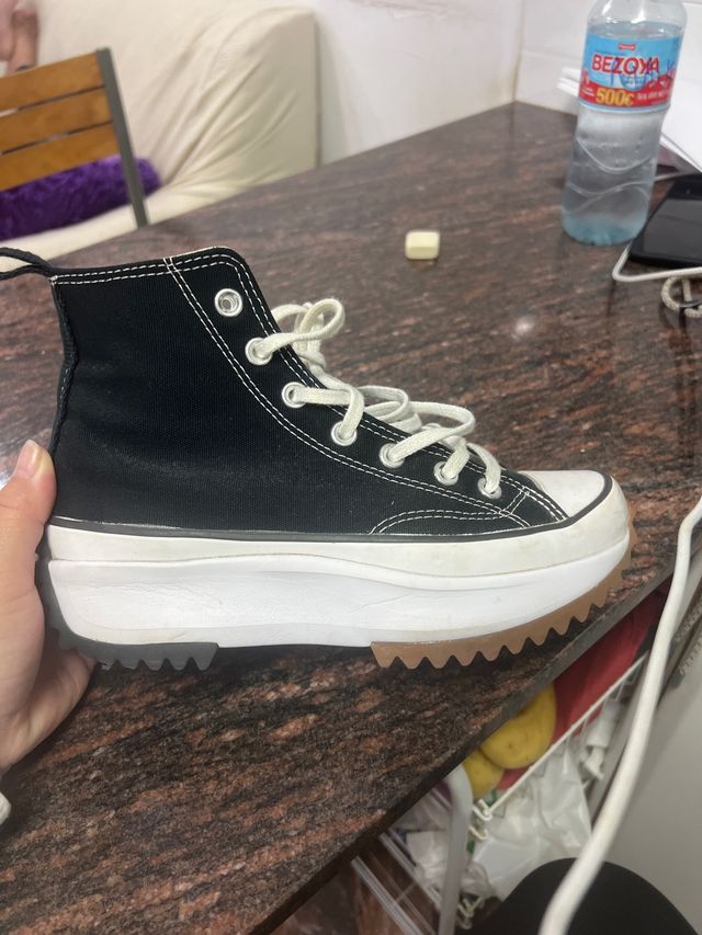 Converse Run Star Hike negras talla 38.5