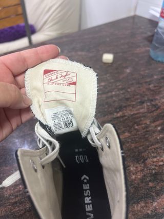 Converse Run Star Hike negras talla 38.5