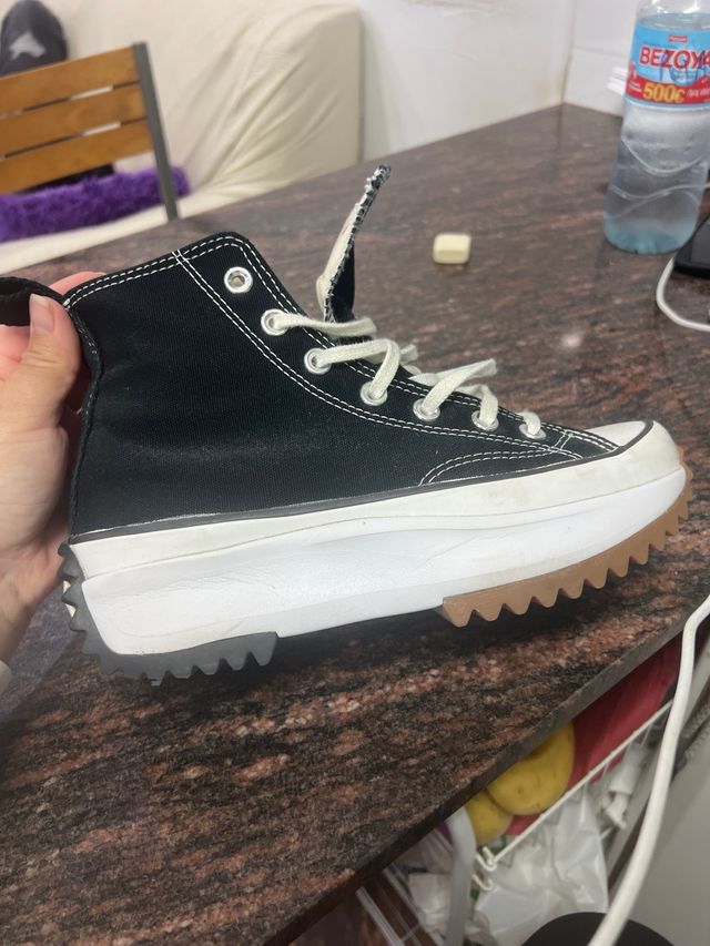 Converse Run Star Hike negras talla 38.5