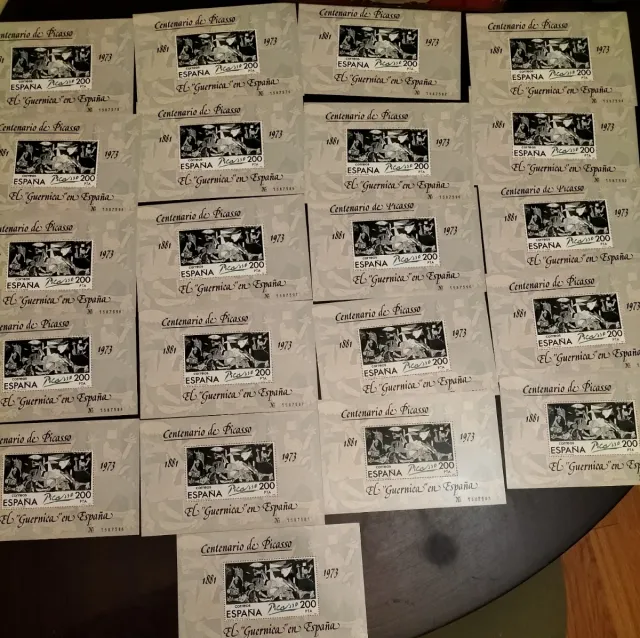 El Guernica en España 28 Fogli Blocco 1981