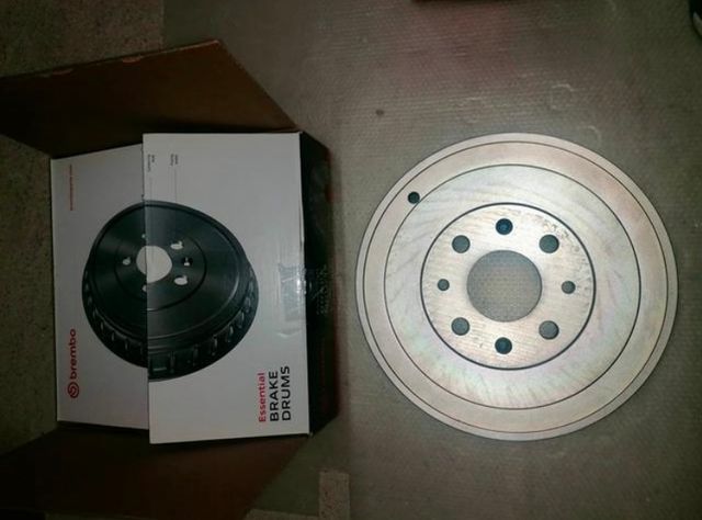 Juego zapatas cilindros y tambores freno