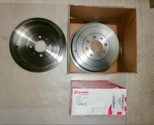 Juego zapatas cilindros y tambores freno