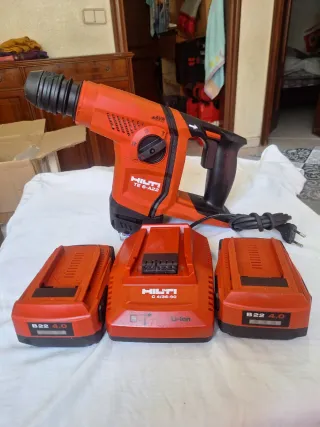 Taladro Hilti TE 6-A22 con 2 baterías