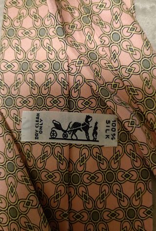 Corbata Hermés 100% Seda Made in France