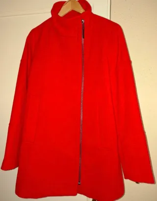 Abrigo Mango Rojo