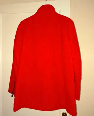 Abrigo Mango Rojo