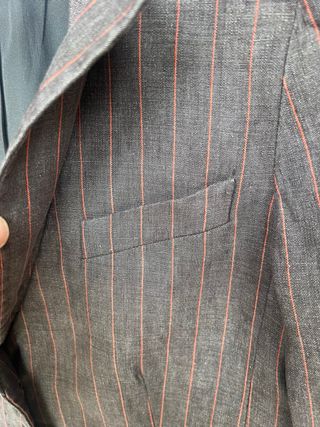 Americana Armani Collezioni Raya Rosa Gris T44