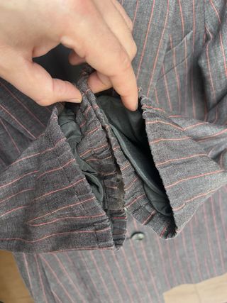 Americana Armani Collezioni Raya Rosa Gris T44