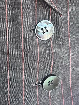 Americana Armani Collezioni Raya Rosa Gris T44