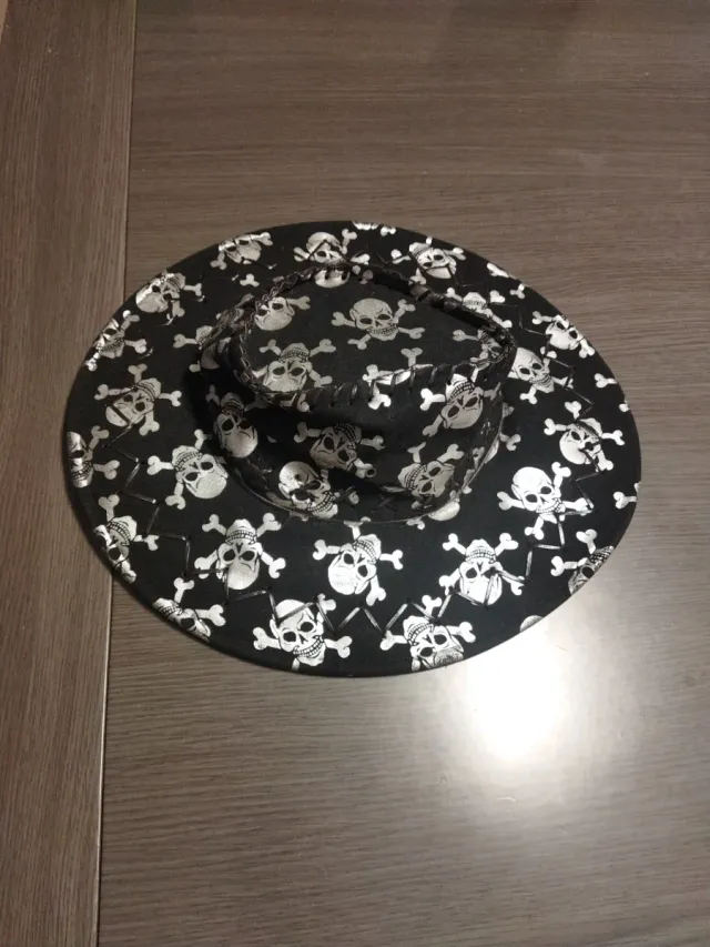 Sombrero vaquero calaveras