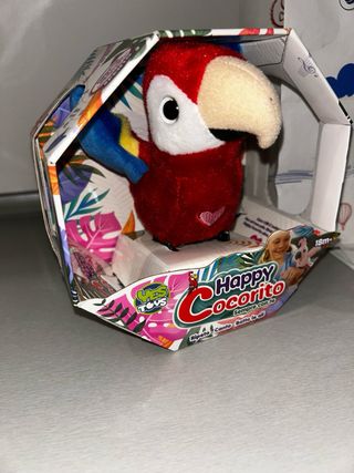 Happy Cocorito pappagallo interattivo canta ripete