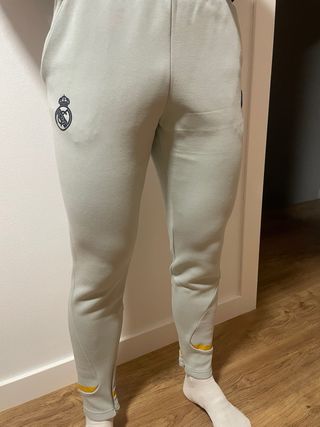 Pantalón Adidas Real Madrid Azul y Amarillo