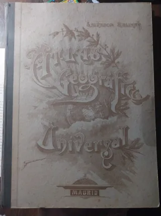 Atllas de geografia universal. 