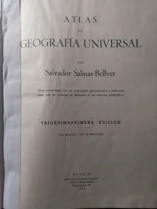 Atllas de geografia universal. 