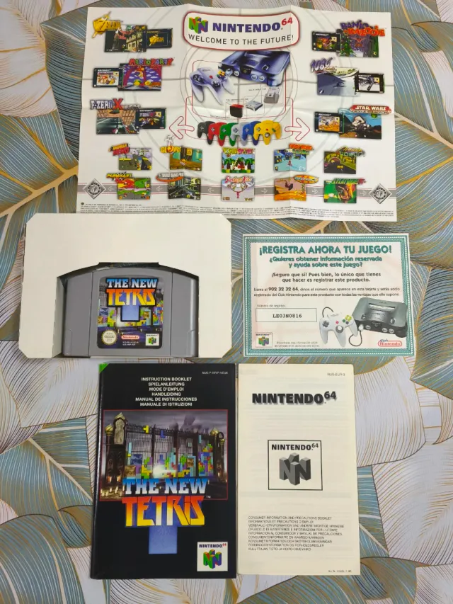 ✨Il Nuovo Tetris ☢️ Nintendo 64✨