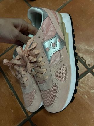 Saucony Shadow Rosa Argento Donna