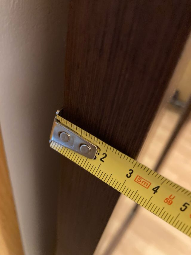 Espejo grande de madera y cristal