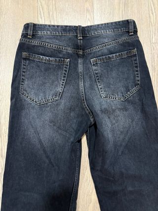 Pantalones vaqueros Bershka negros/grises