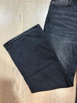 Pantalones vaqueros Bershka negros/grises