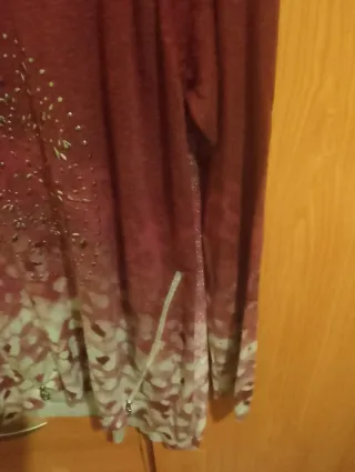 Jersey Desigual Rojo y gris