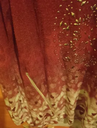 Jersey Desigual Rojo y gris