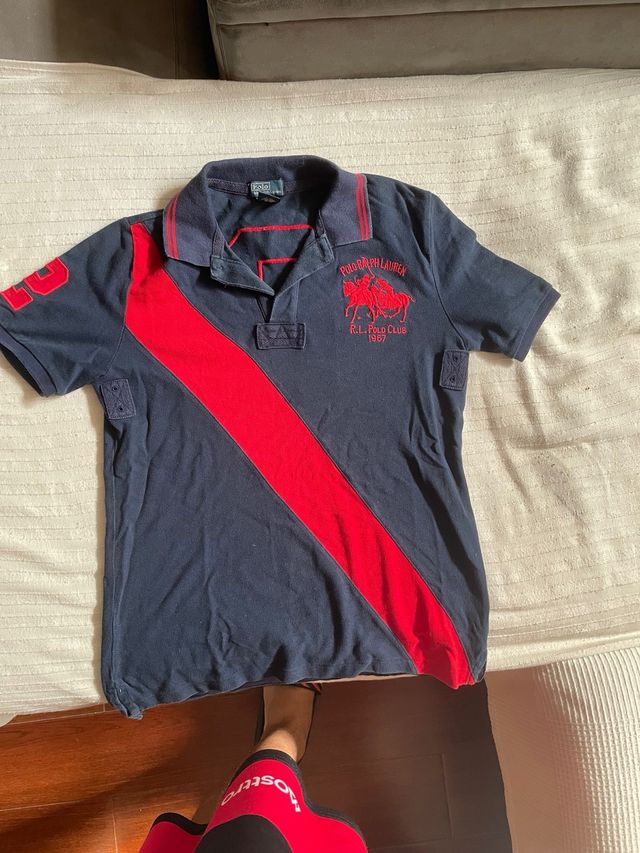 Polo Ralph Lauren Azul y Rojo