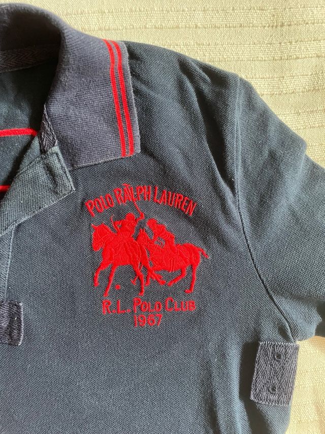 Polo Ralph Lauren Azul y Rojo