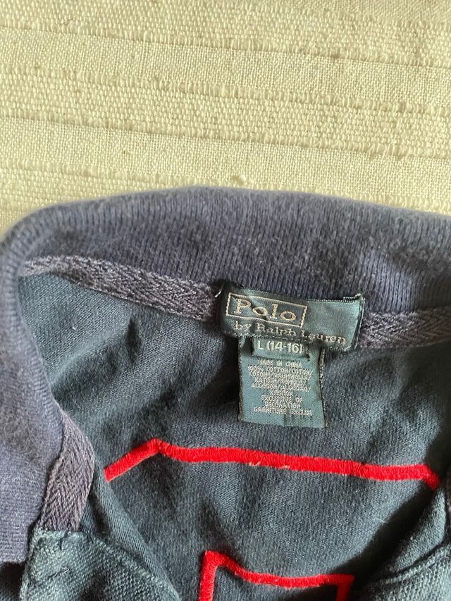 Polo Ralph Lauren Azul y Rojo