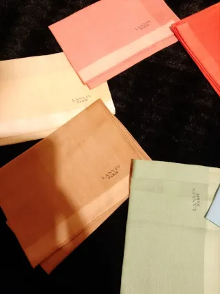 Conjunto de Pañuelos Lanvin 