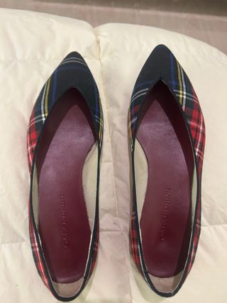 Bailarinas Casandrini Talla 38 Tartán