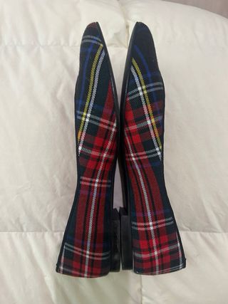 Bailarinas Casandrini Talla 38 Tartán