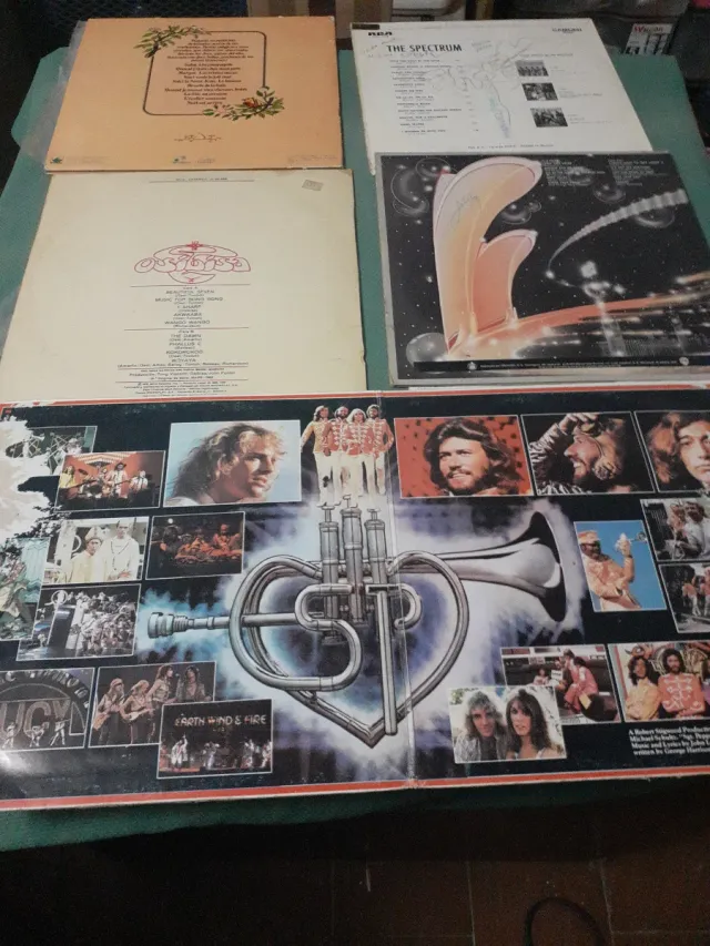 Lote 4 Vinilos LP: Malicorne, Osibisa, Rod Stewart