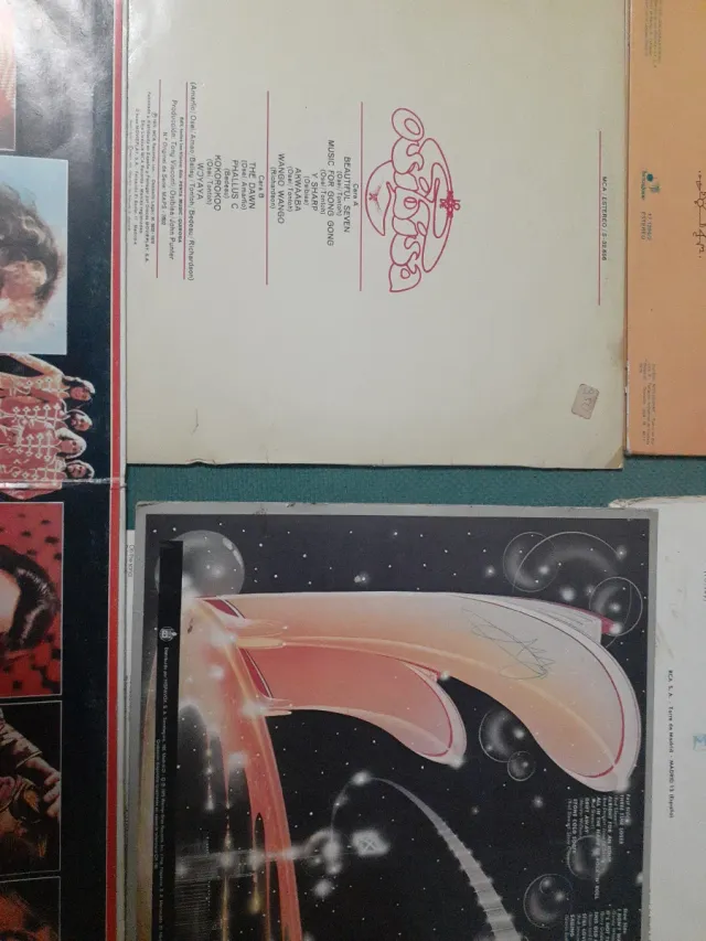 Lote 4 Vinilos LP: Malicorne, Osibisa, Rod Stewart